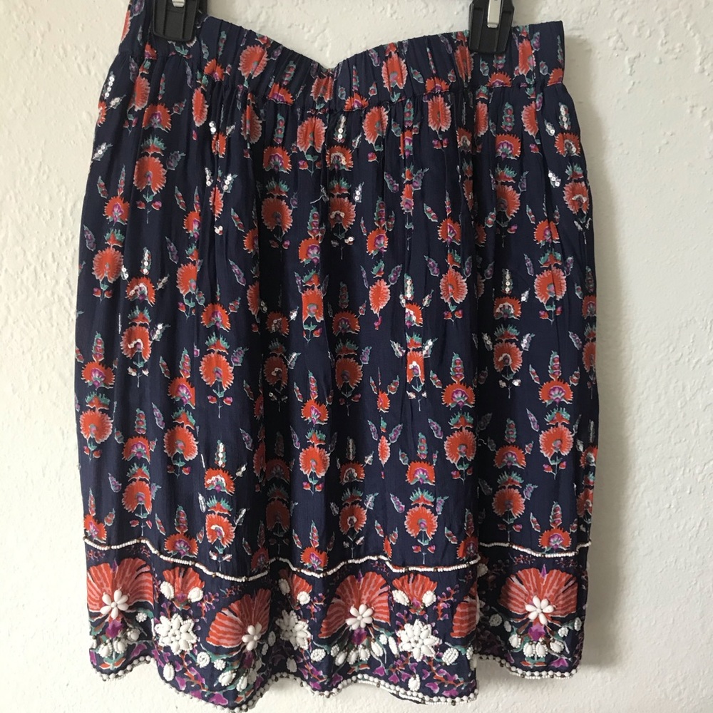 Anthropologie skirt sz XS